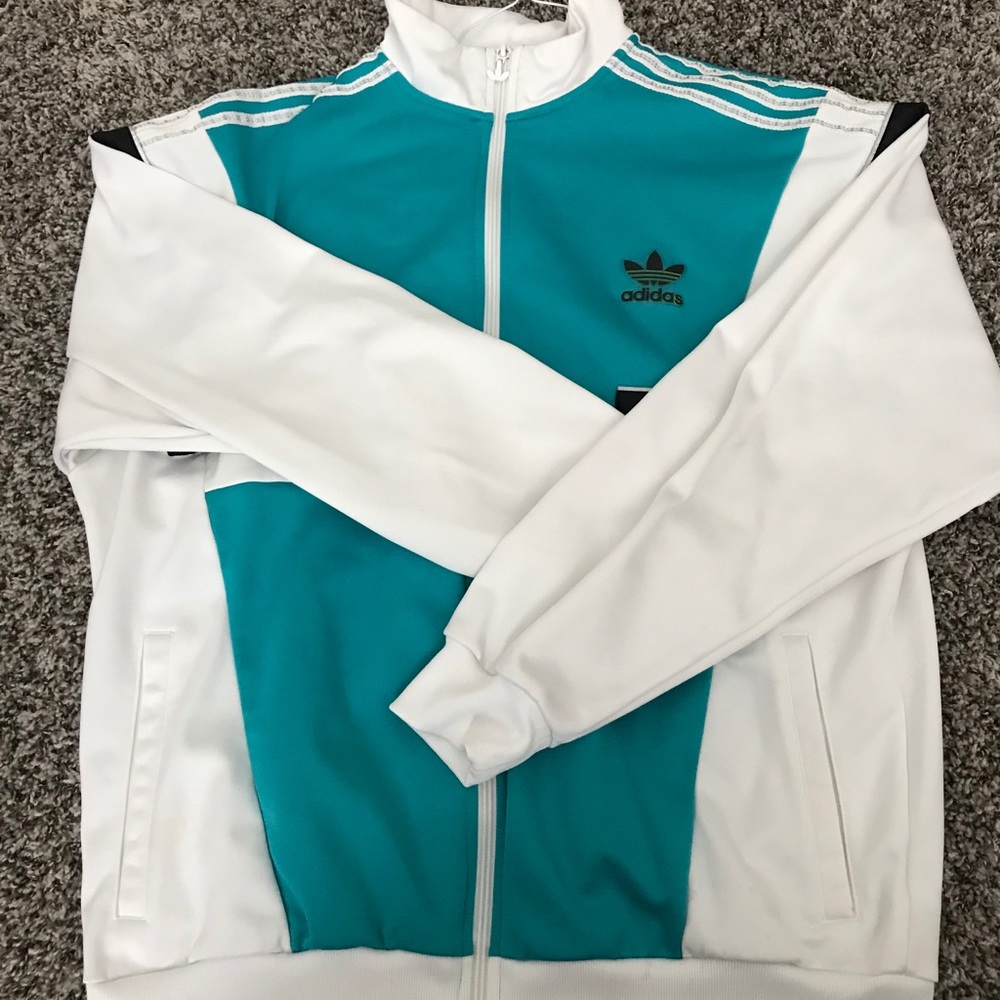 Reflective Adidas Retro Full Zip